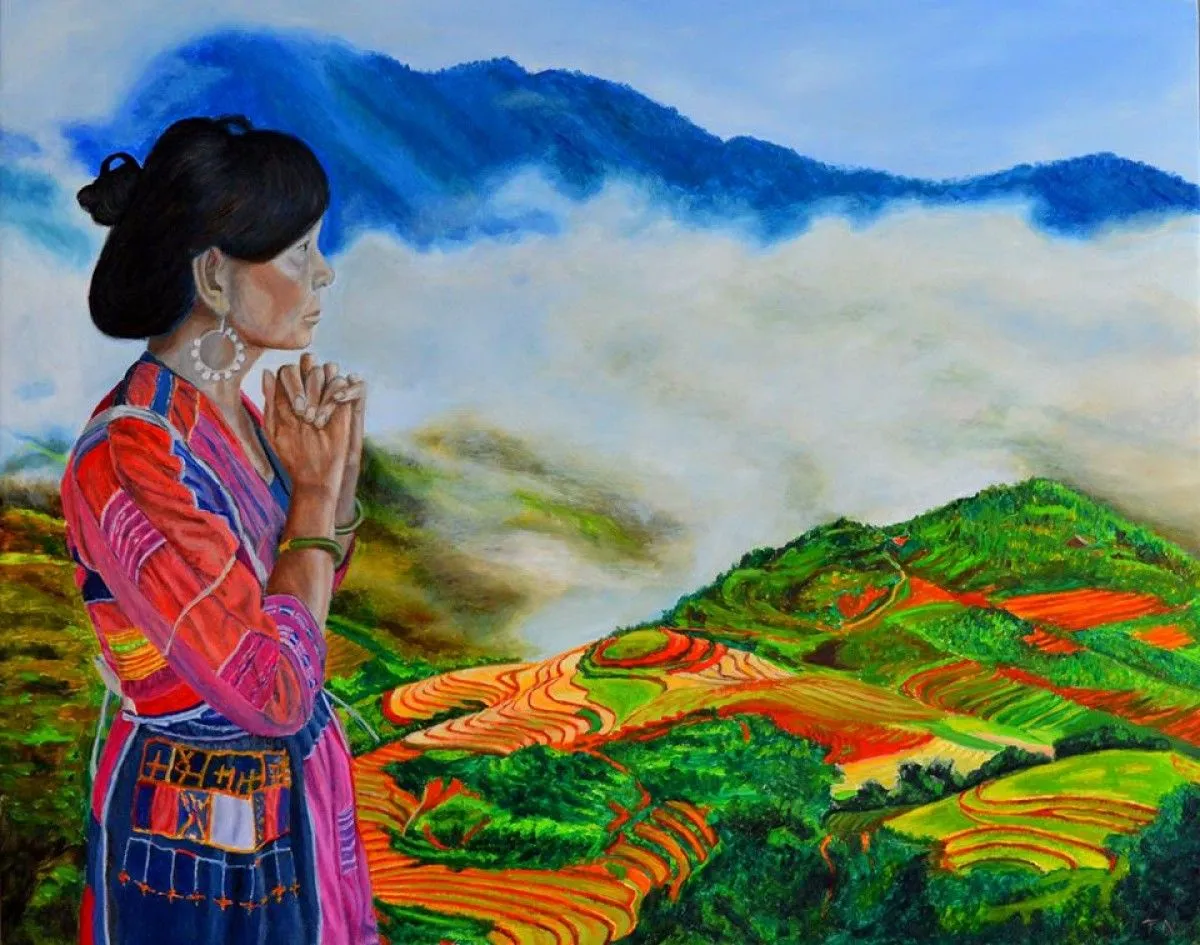 The Icon, œuvre de Thu Nguyen
