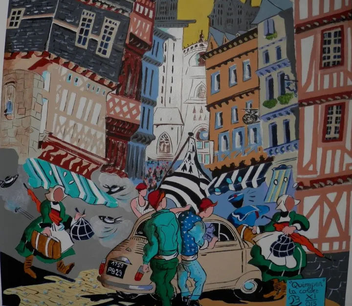 "Quimper", artwork by Patrick Bergès