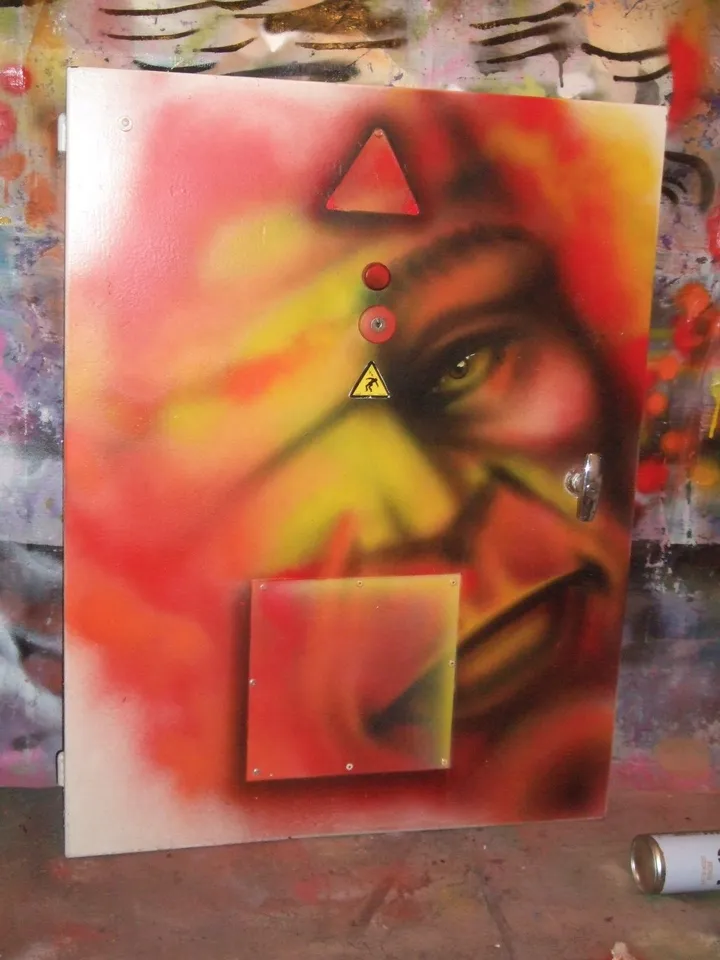 Fire, œuvre de iksté art'