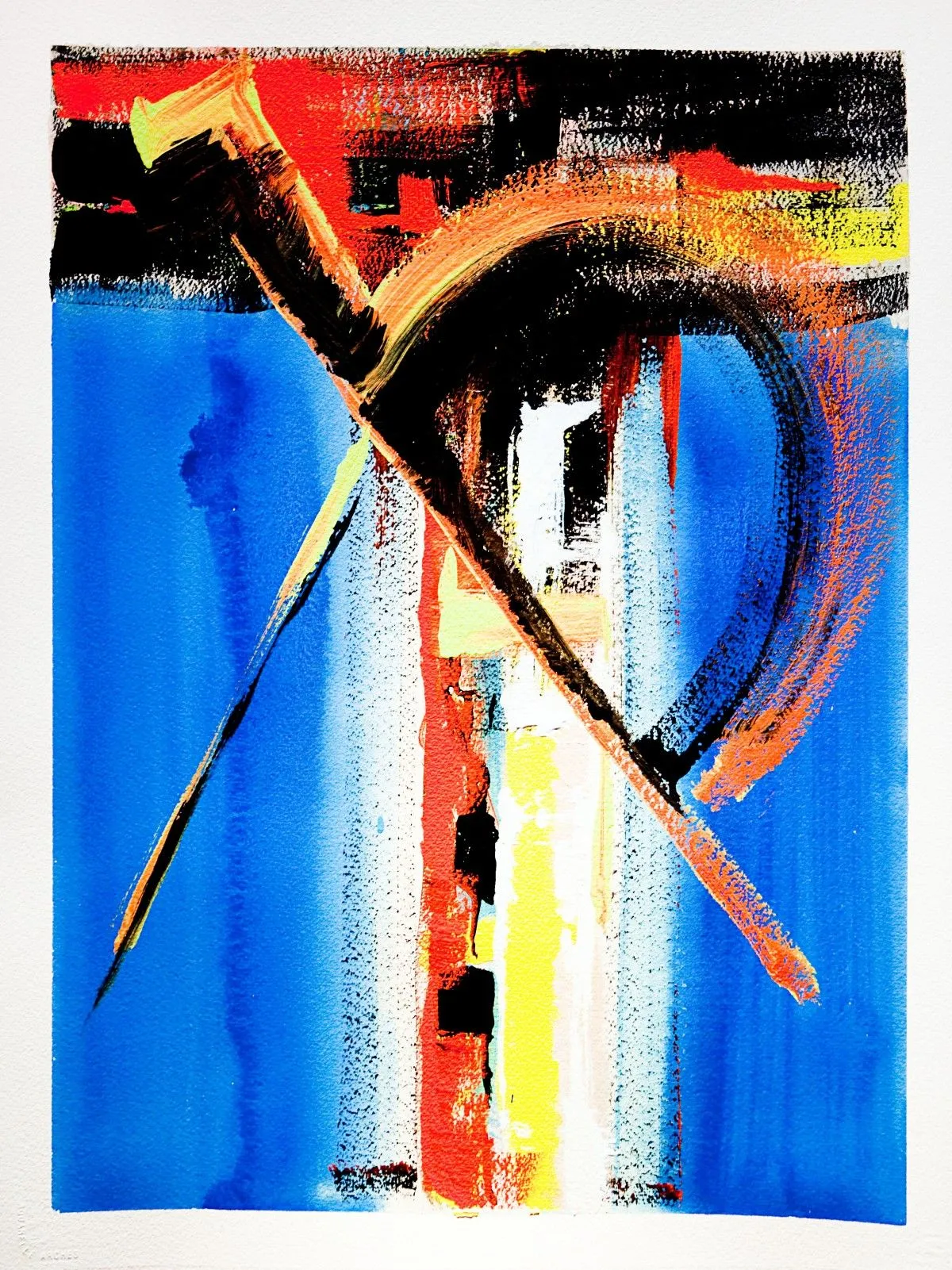 In a hurry no3, artwork by Klödy Tremblay