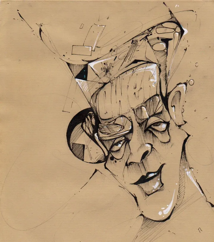 Sans titre n°11, œuvre de Jordi Buko