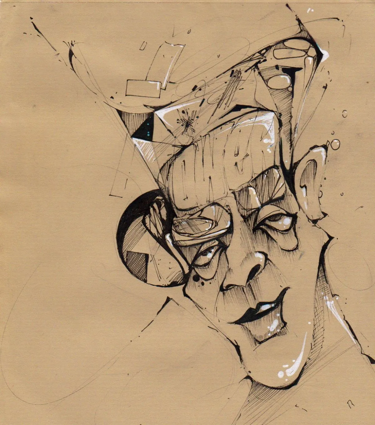 Sans titre n°11, artwork by Jordi Buko