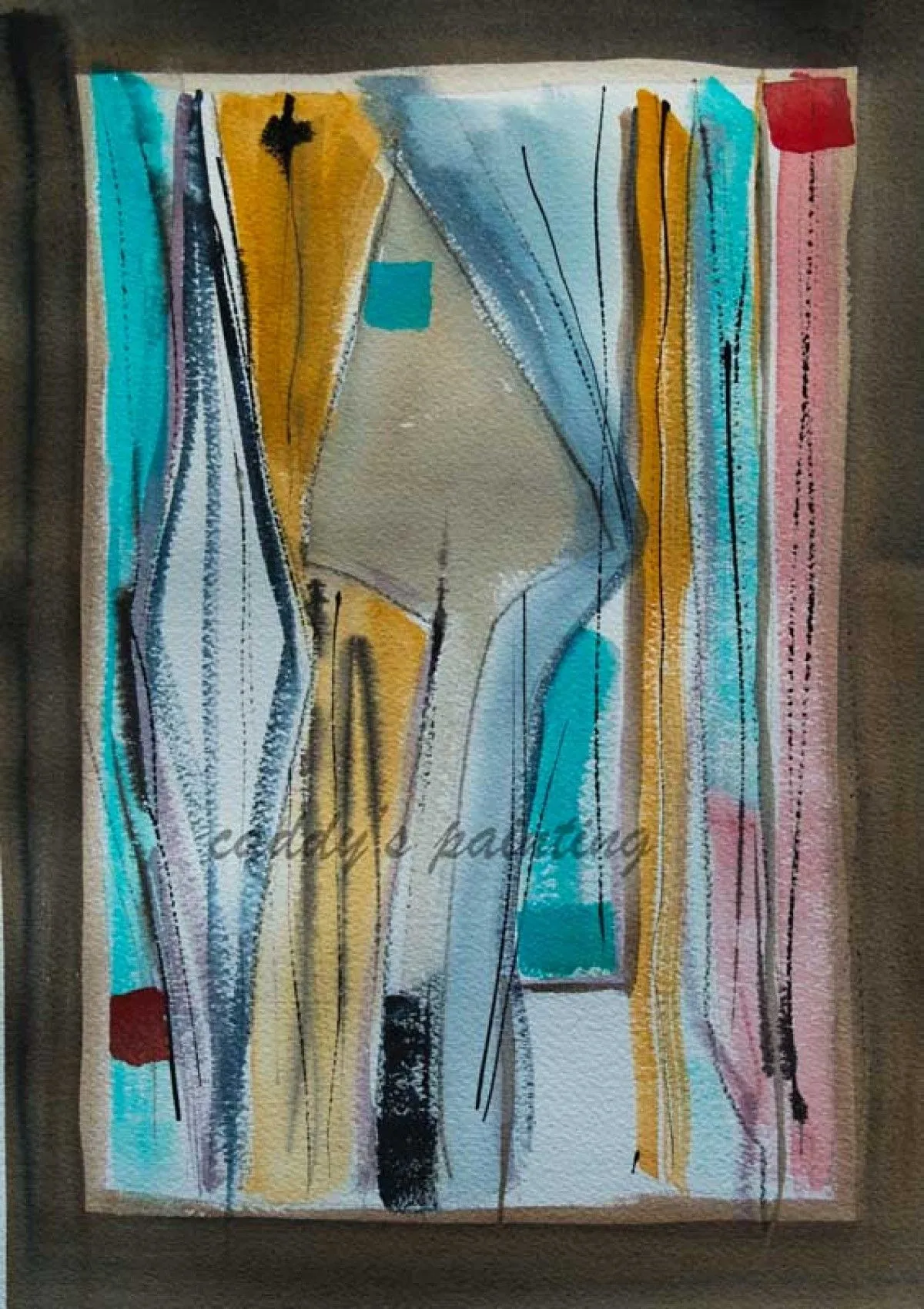 Arbres, œuvre de Carole Mercier