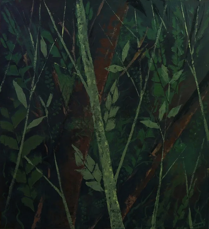 Life without Green, œuvre de Sanjaya Gunarathna