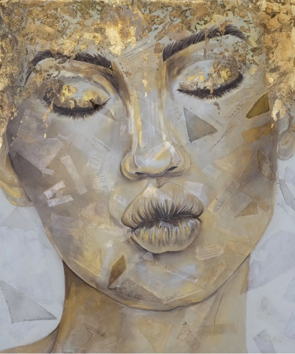 Kiss, artwork by LEÏLA LOTFI