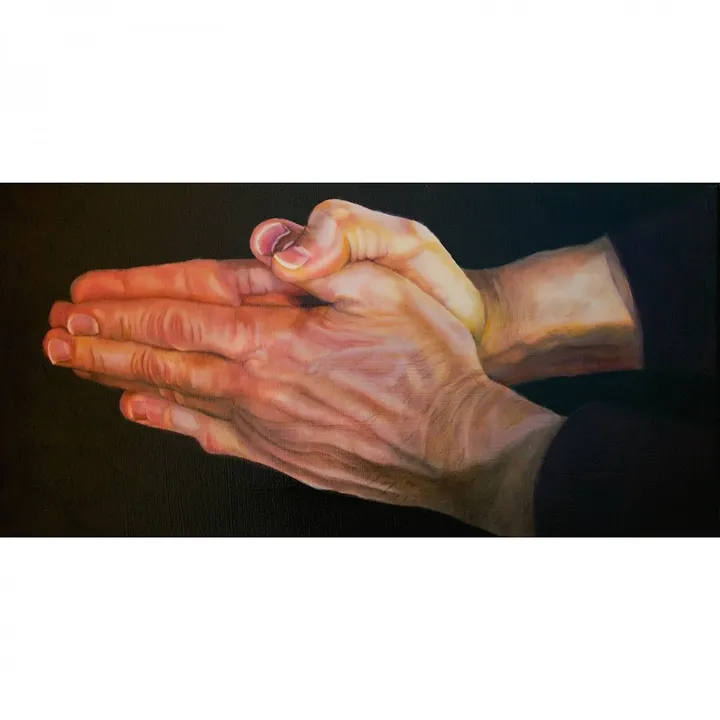 Les mains de mon conjoint, œuvre de Manon Germain