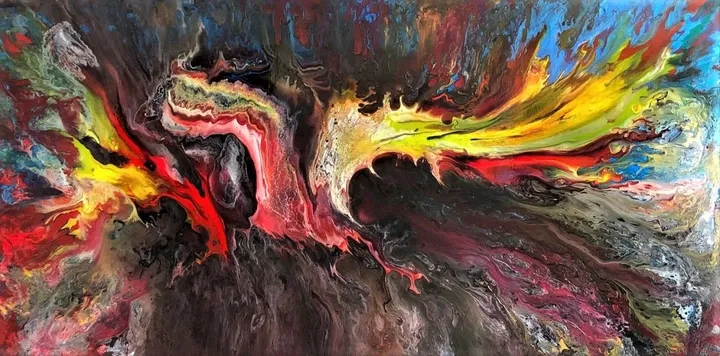 CONQUER YOUR FEARS, œuvre de Danielle Charpentier-Leduc