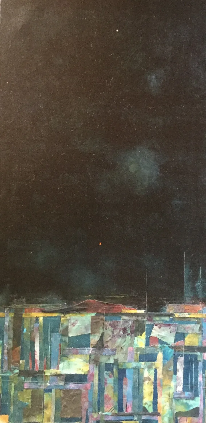 A la nuit, œuvre de Chine Pierre