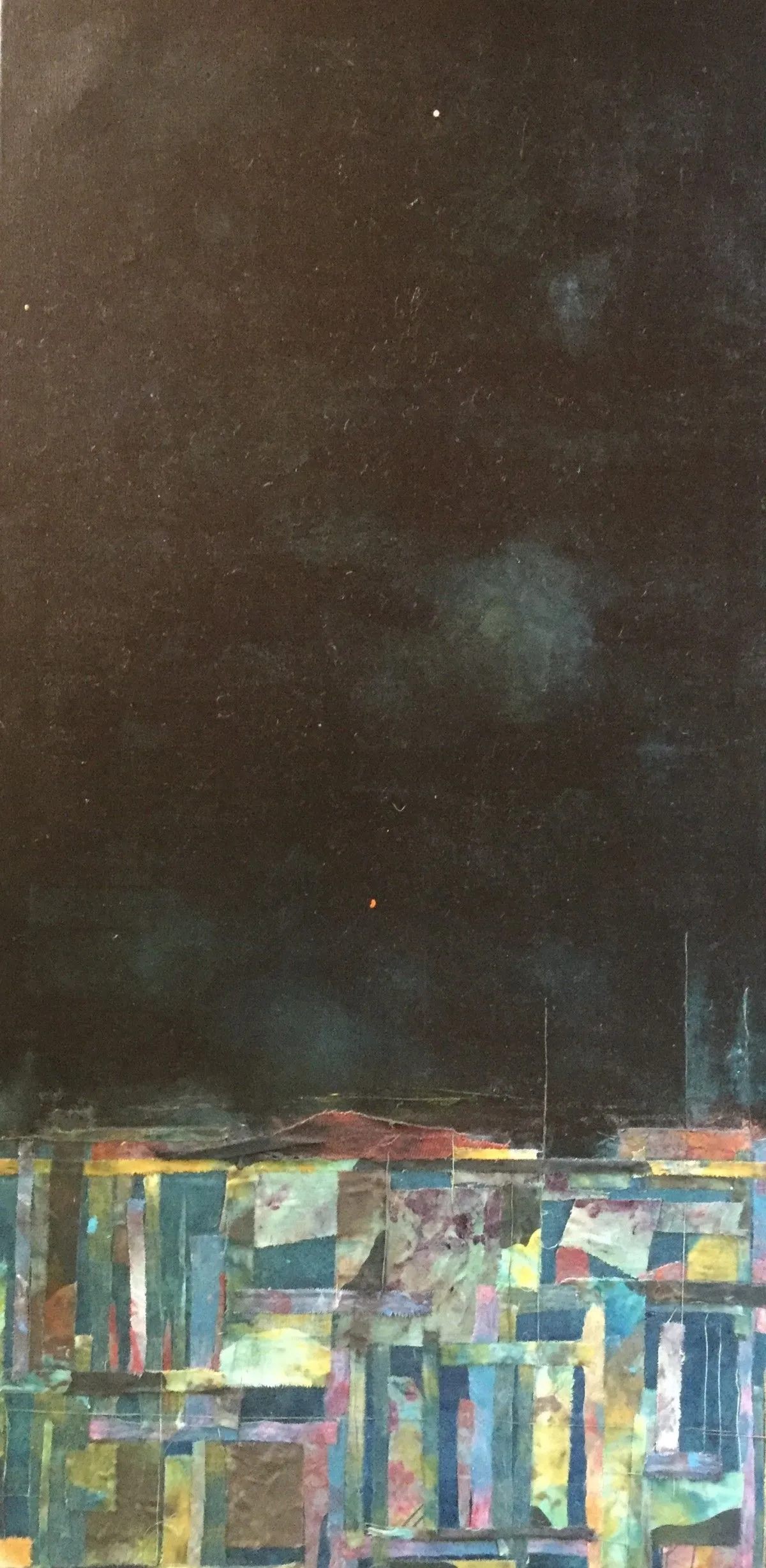 A la nuit, œuvre de Chine Pierre