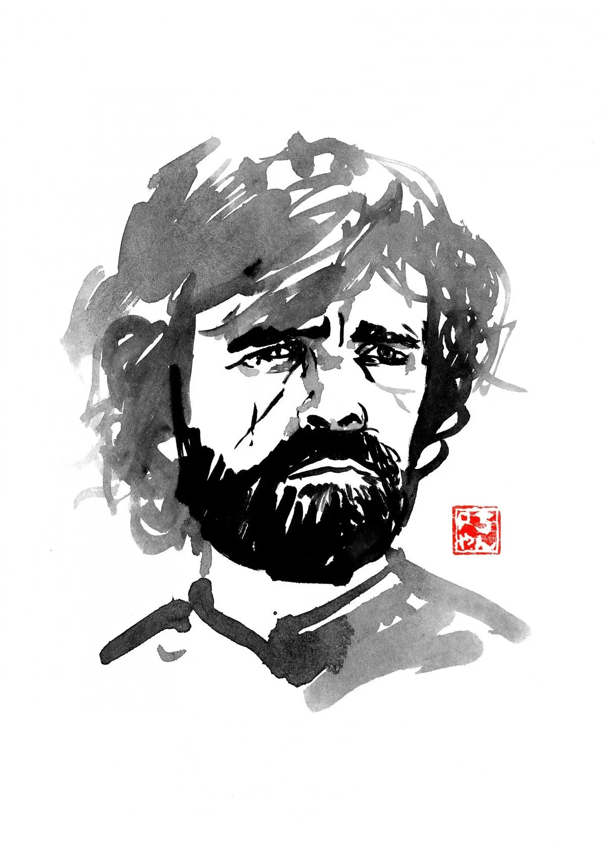 tyrion, artwork by pechane sumi-e