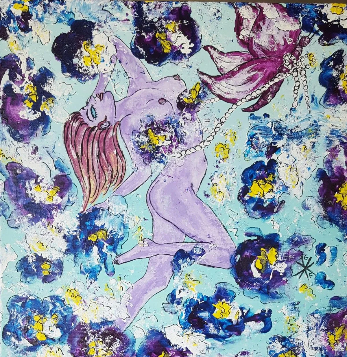 Envole-moi..., artwork by Gisele Favarel