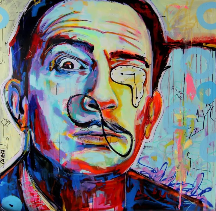 Dali, œuvre de Berko .