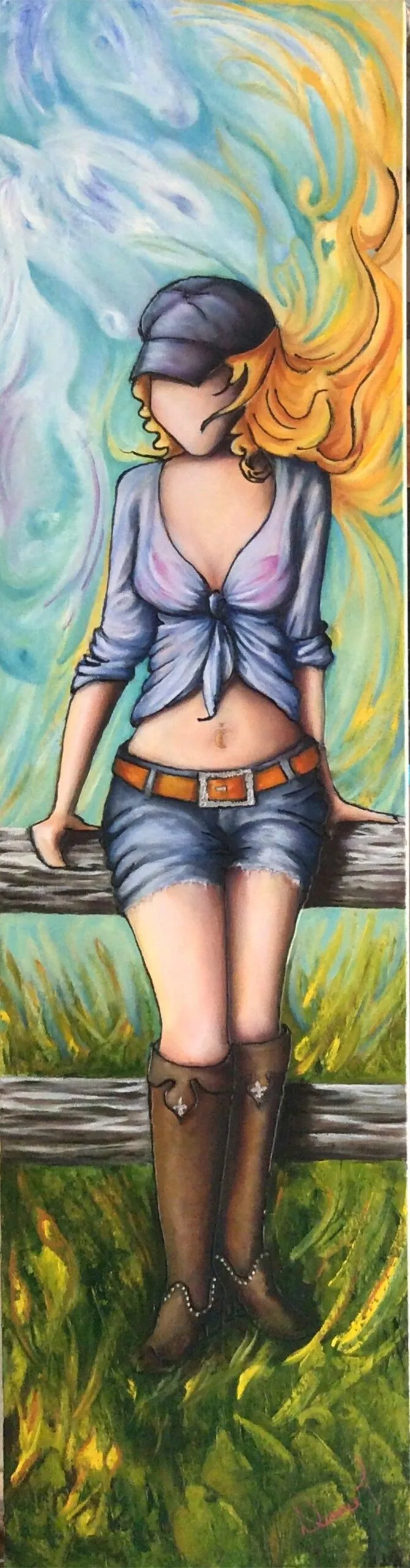 Épona, artwork by Denise Turcotte