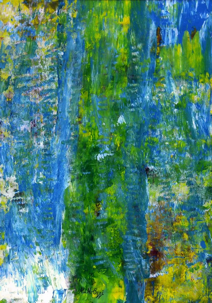 Gala No7, artwork by Ali AlEzzi