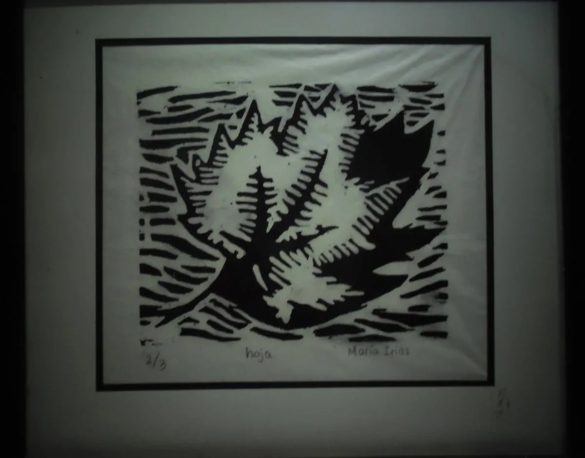Hoja de Maple, artwork by Margold Reina