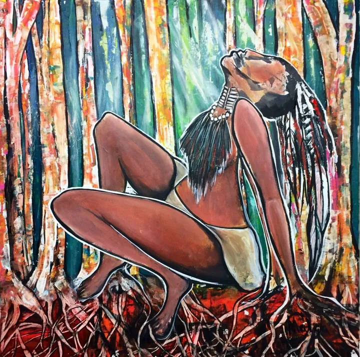 Énergie, artwork by Malga Art