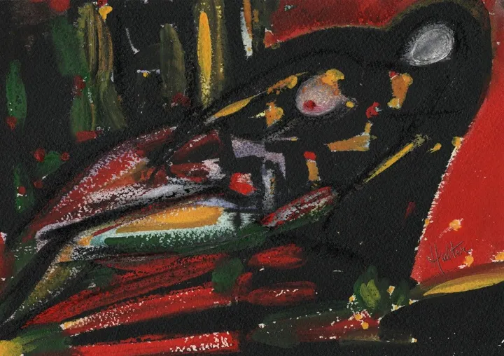 Nu couché, artwork by Alain HALTER