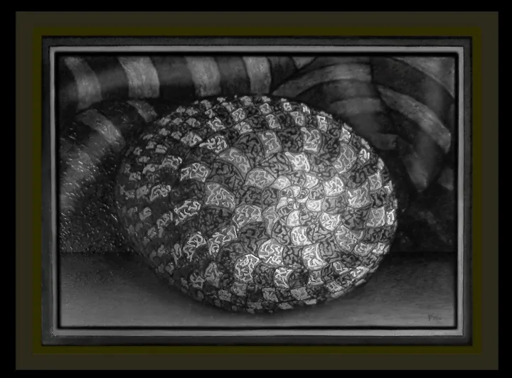 Egg, artwork by alejandro rizo