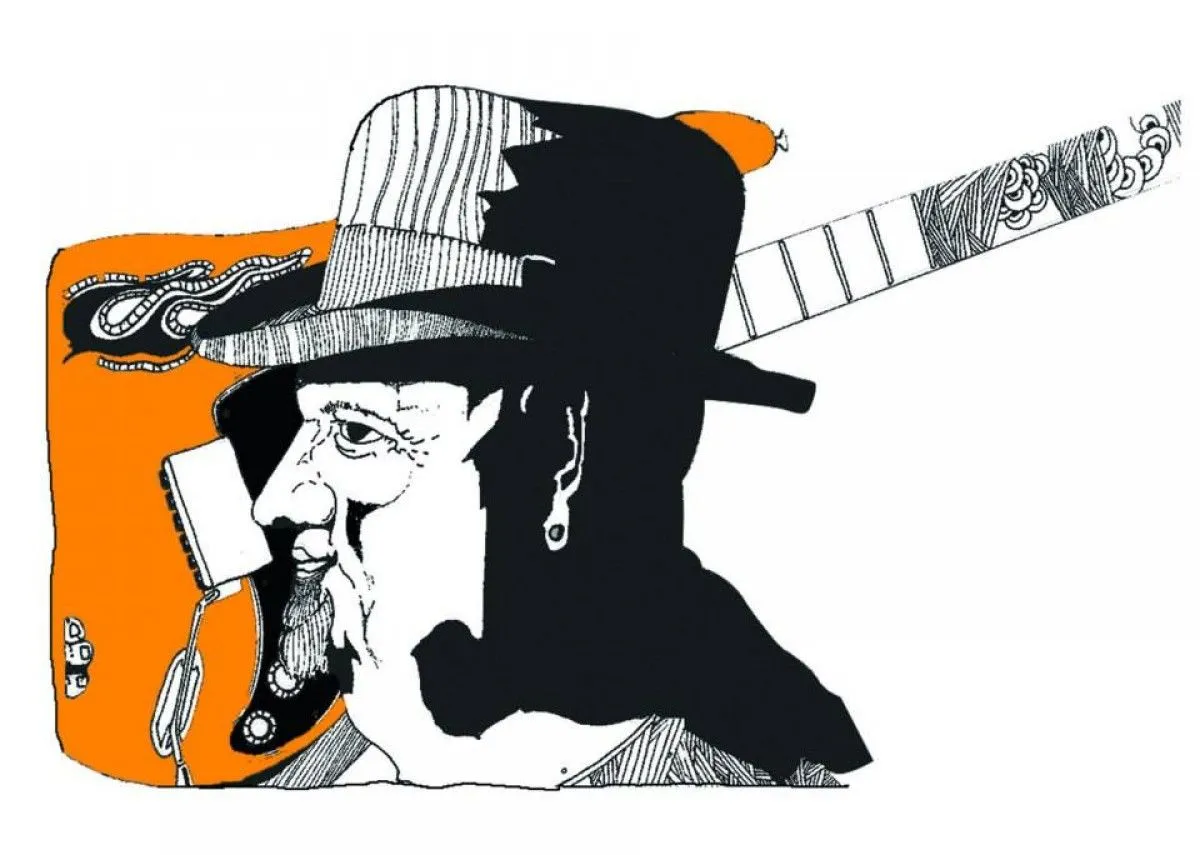 Popa Chubby, œuvre de thierry Coatanroch
