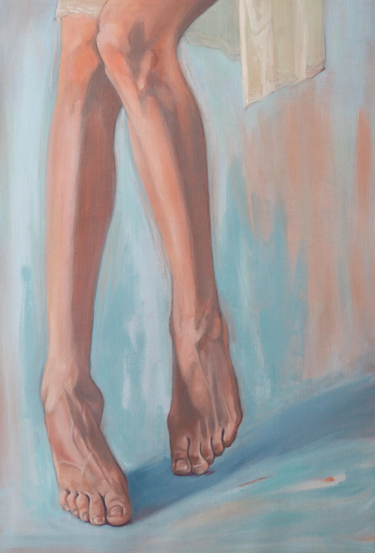 Nu de pied 3, œuvre de Hubert Camiglieri