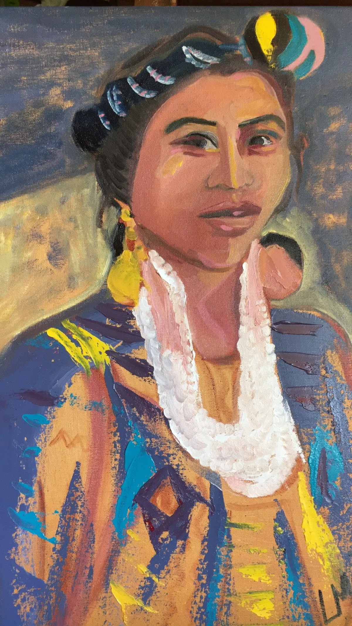 Guatemalteca, œuvre de Ligia Moya