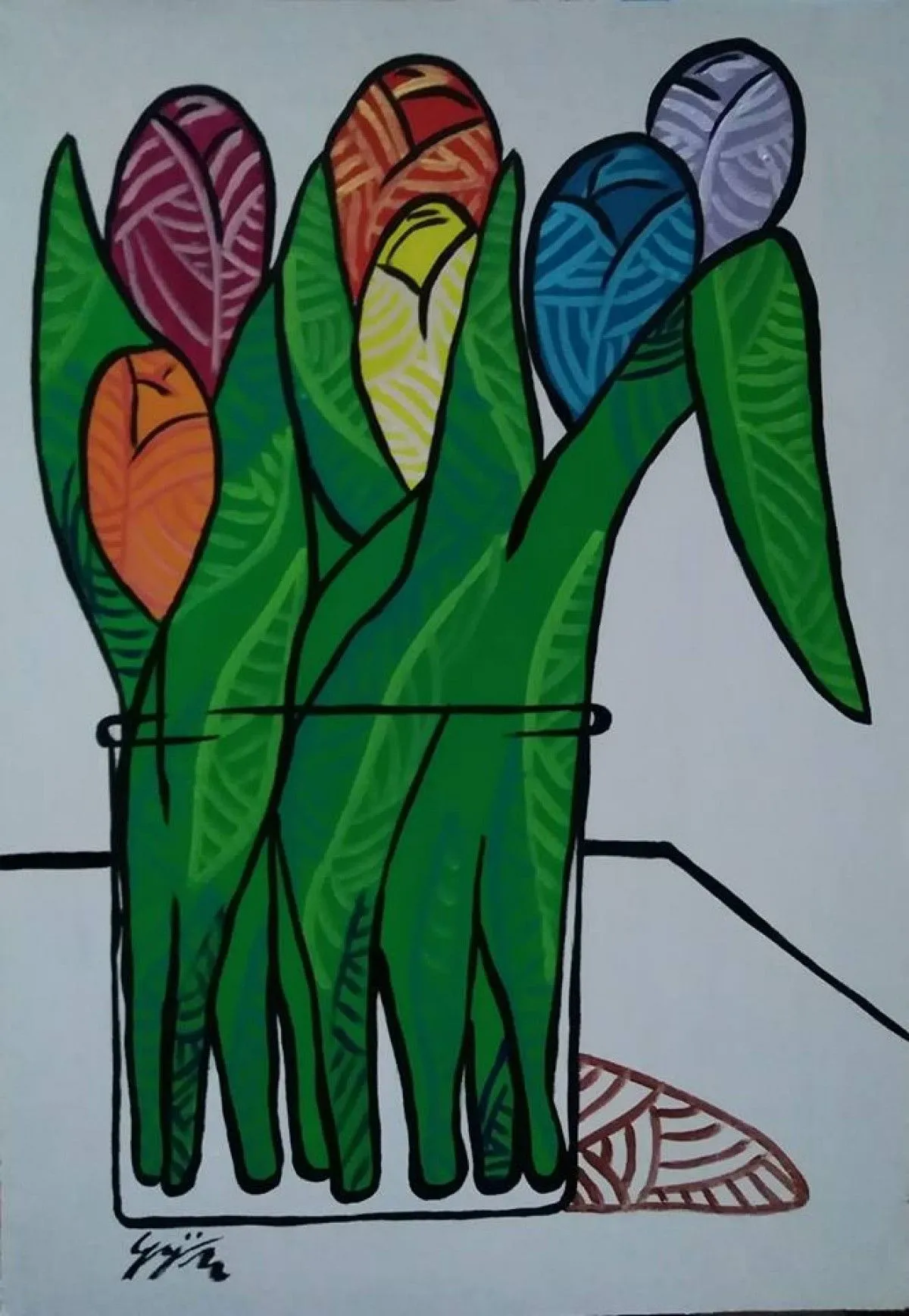 tulip, œuvre de Gerardo La Porta