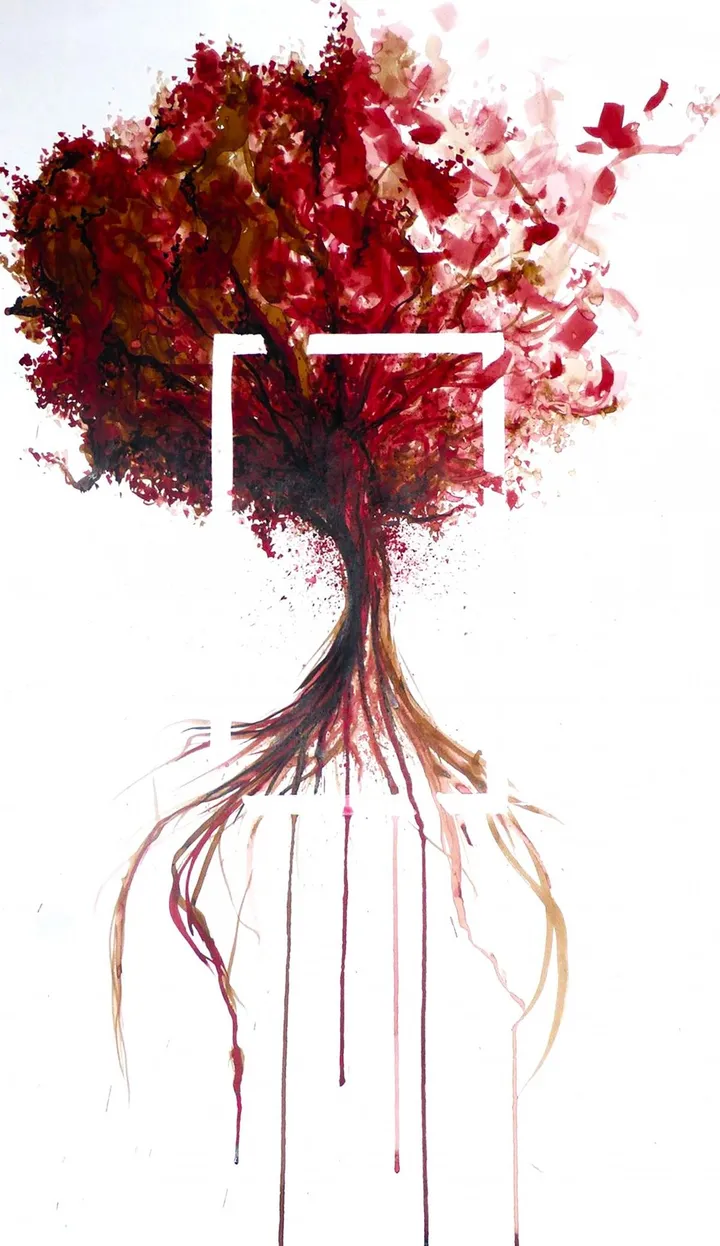 Blood Roots and wood, œuvre de Maxime Leloup