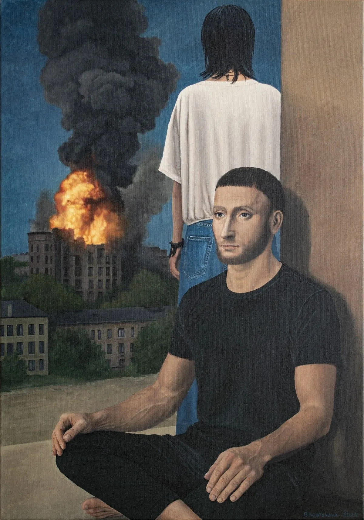 Held Breath, œuvre de Nataliya Bagatskaya