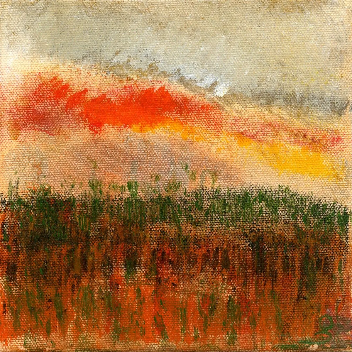 le monde souterrain n°1, œuvre de maryline poveda