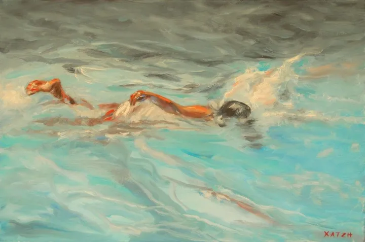 swimmer, œuvre de Katerina Hatzis