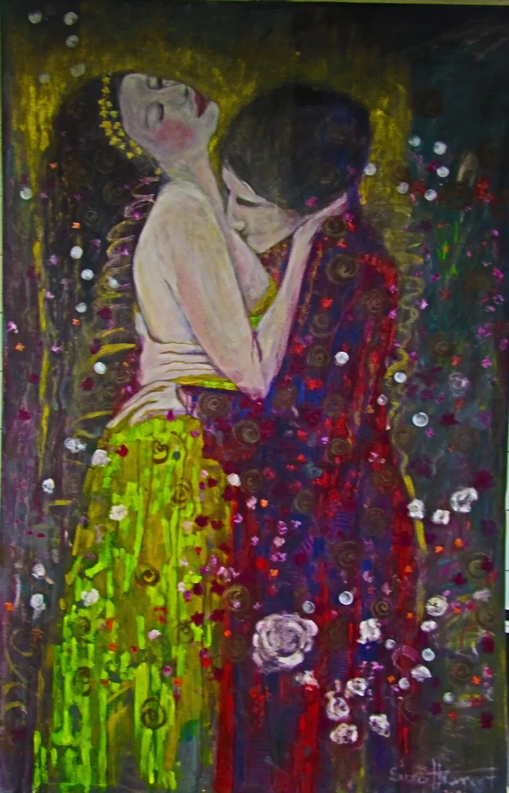 the Kiss, œuvre de Suzette Swart