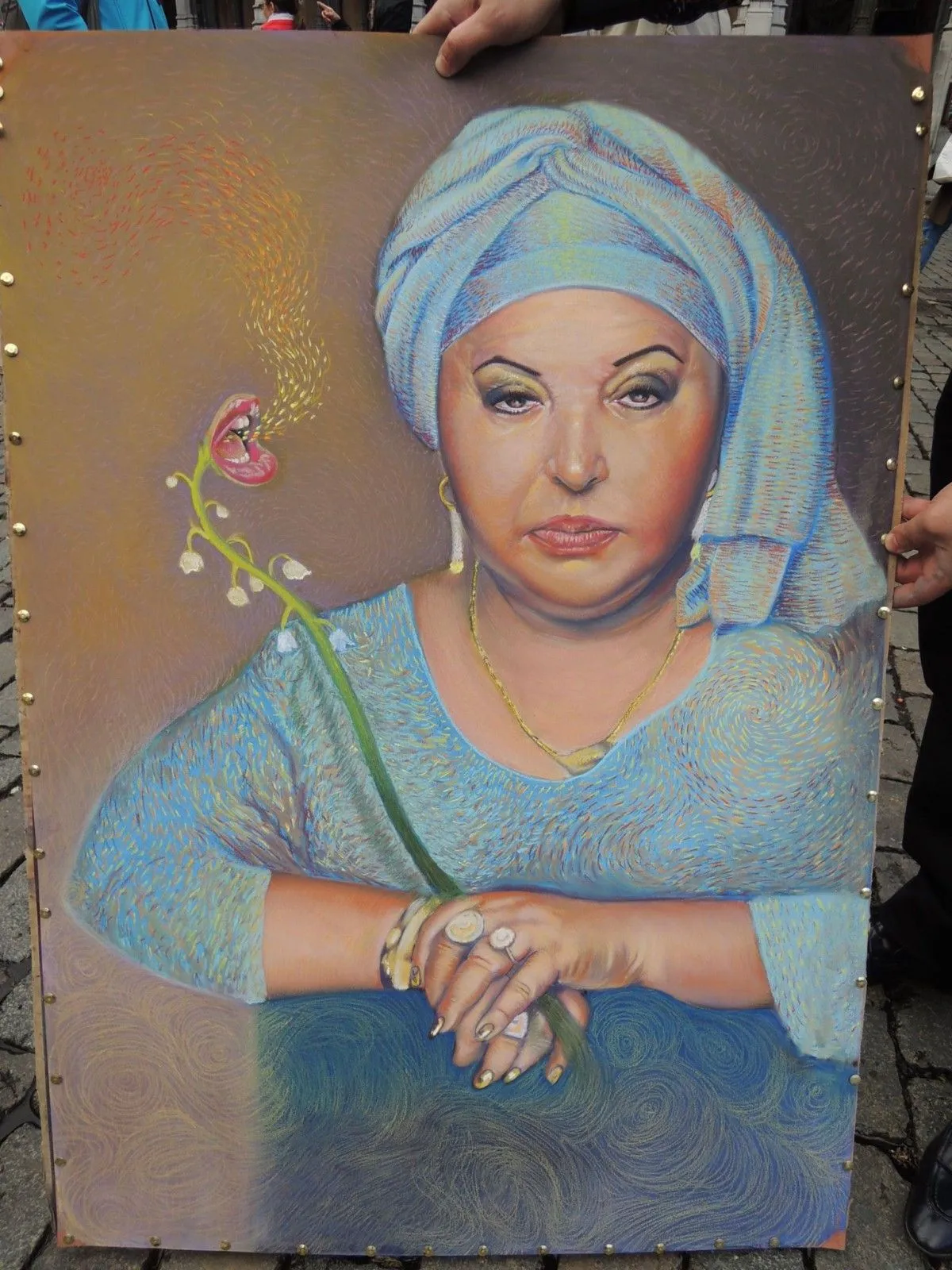 The magic voice, artwork by Kjazim Durmish