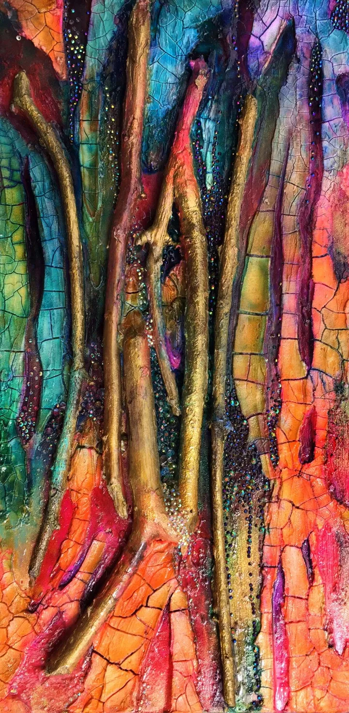 The healing flow, œuvre de Maria Grossbaum-Fondler