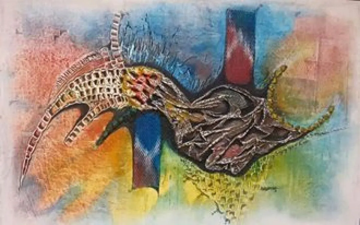 Instinct animal, artwork by Franck ZANNOU