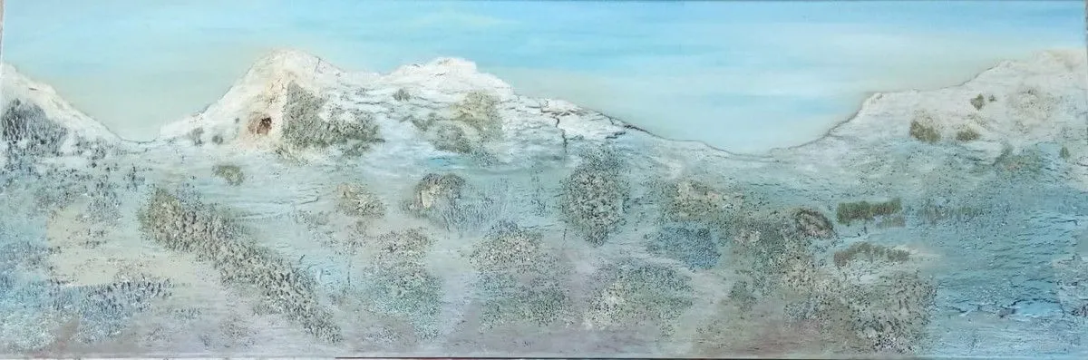 Là-bas 5, œuvre de Viviane RINCK
