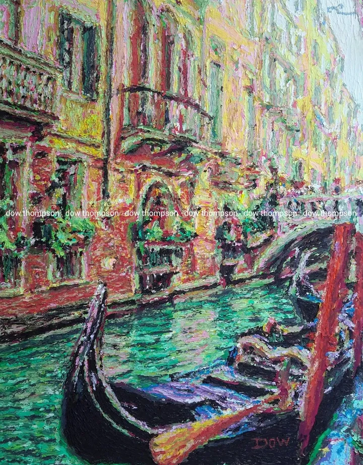 Italy Canal, œuvre de Dow Thompson