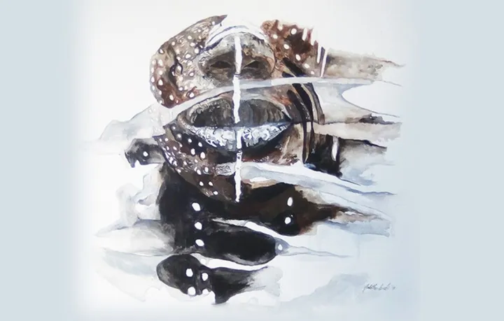 Eclectic african 1, œuvre de Grant Netherlands