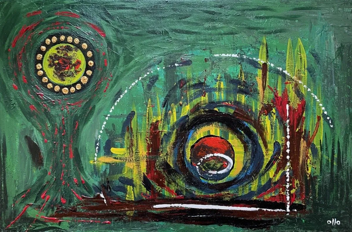 #2, artwork by ollo in Bangkok