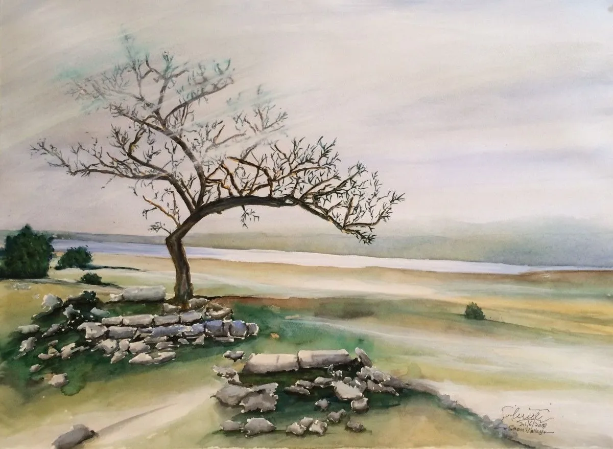 Soonkeseker Valley: Punjab. Lahore, artwork by Saqib Akhtar