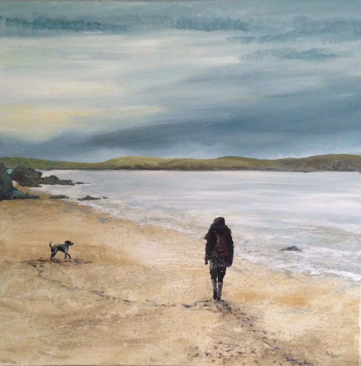 Best Friends SOLD, artwork by Mim Aylett
