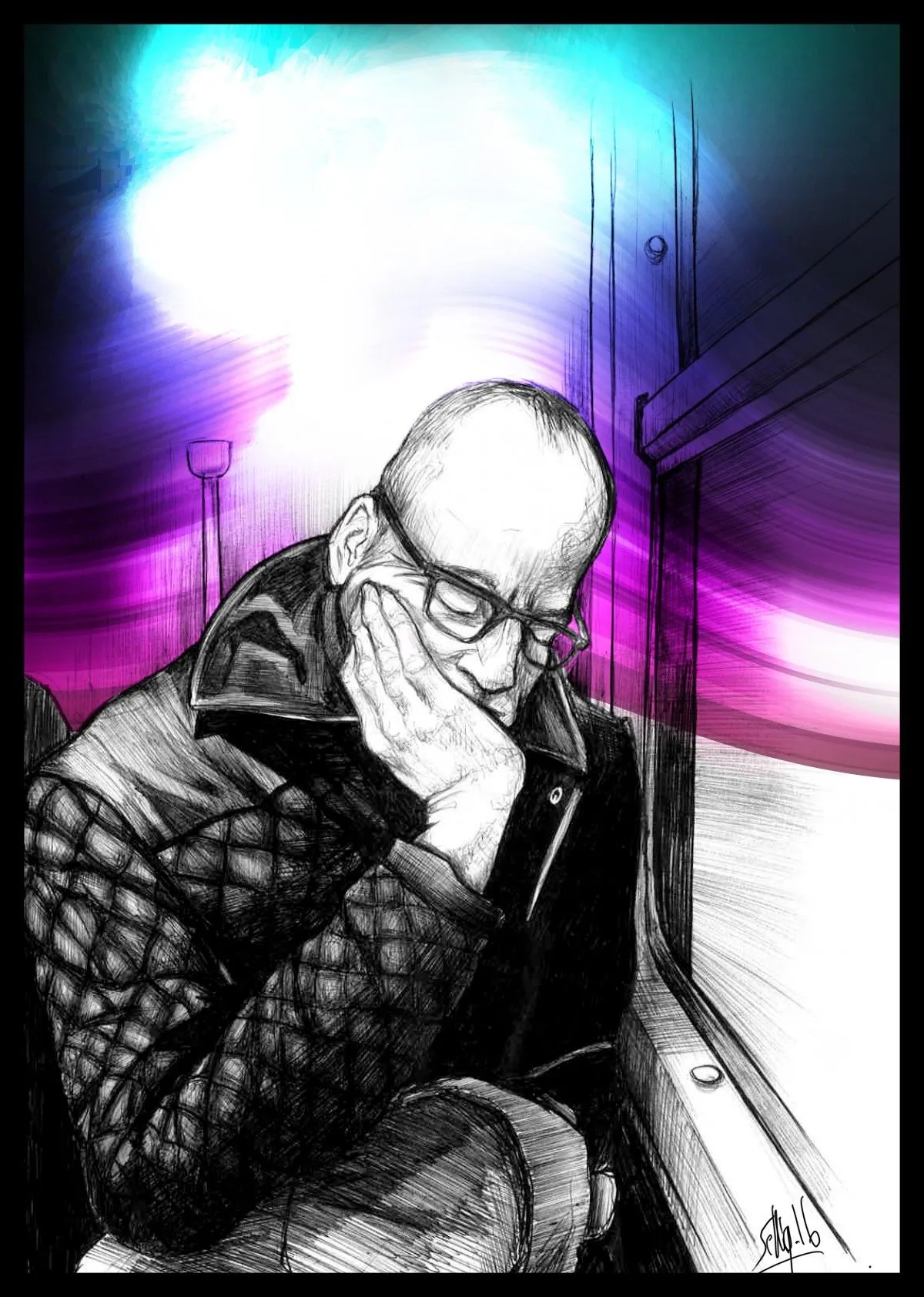 Dormeurs, artwork by Gilles Billian