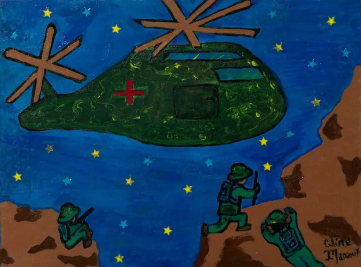 De Braves Soldats, artwork by Céline Marcoux