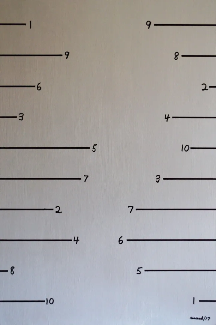 Composition 17-11, artwork by Marcel Renaud
