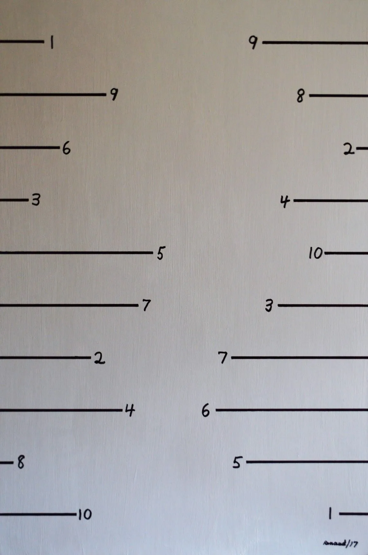 Composition 17-11, artwork by Marcel Renaud