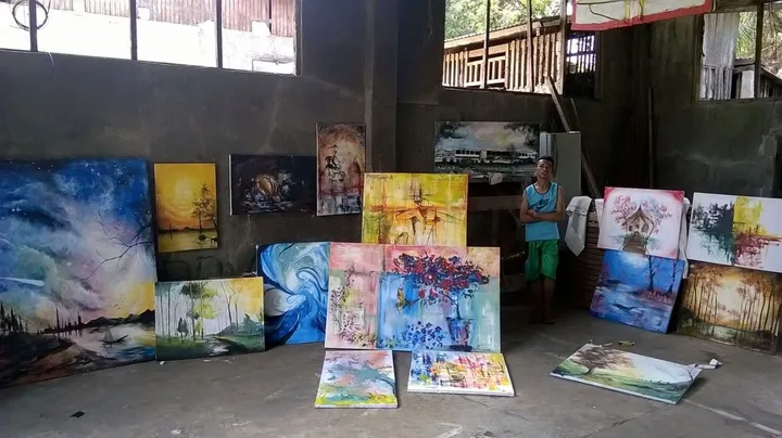 savings, œuvre de randolf guinawatan