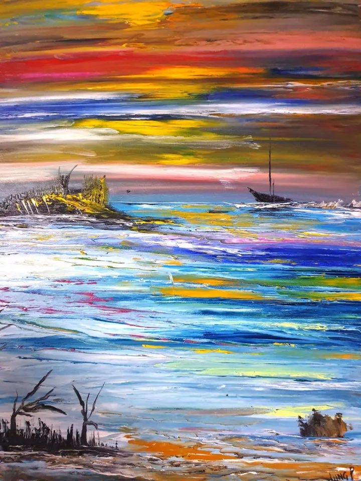 RETOUR DE PECHE, artwork by Pascal Jung