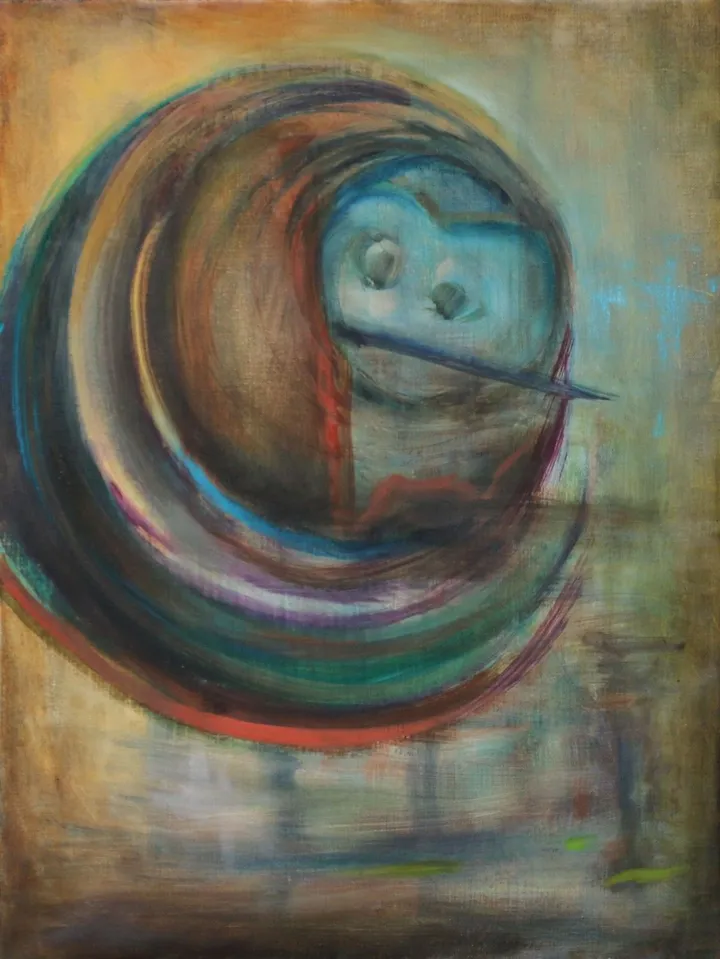 Partial Loss of Total Invisibility, artwork by Dmitry Semenkov