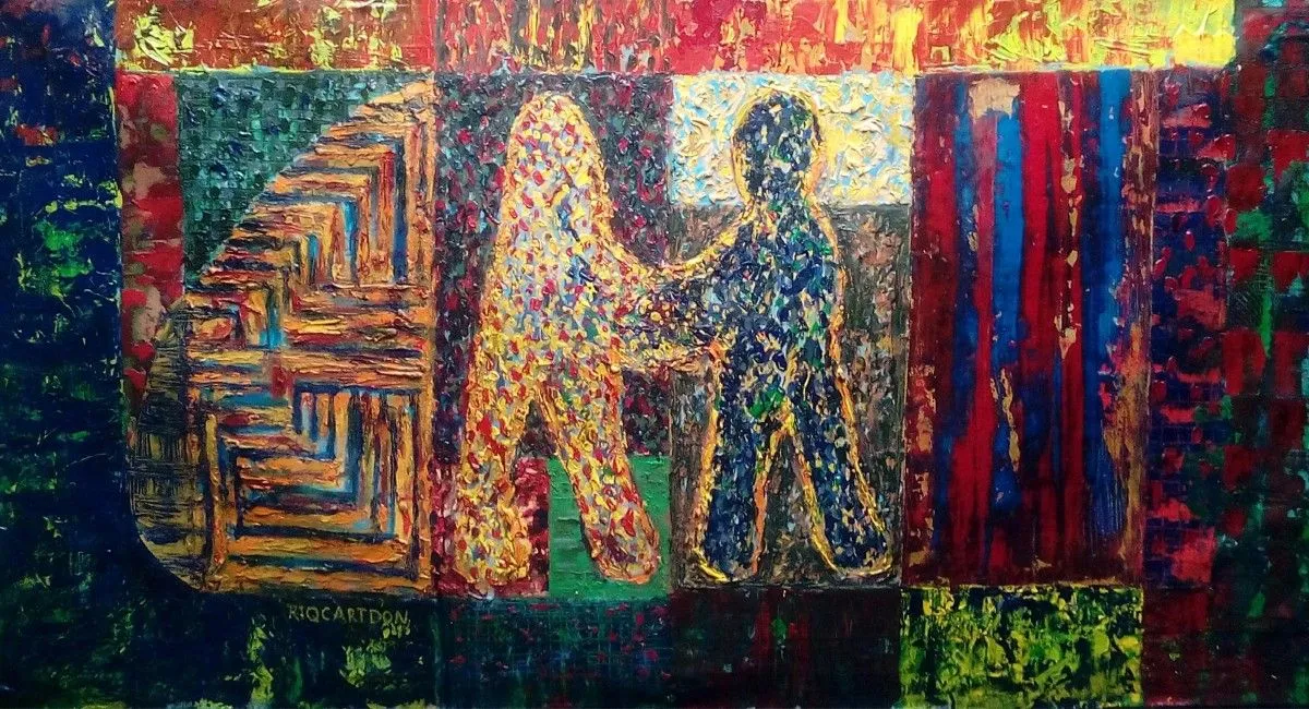 Alliance for a golden goal, artwork by RIQCART DON