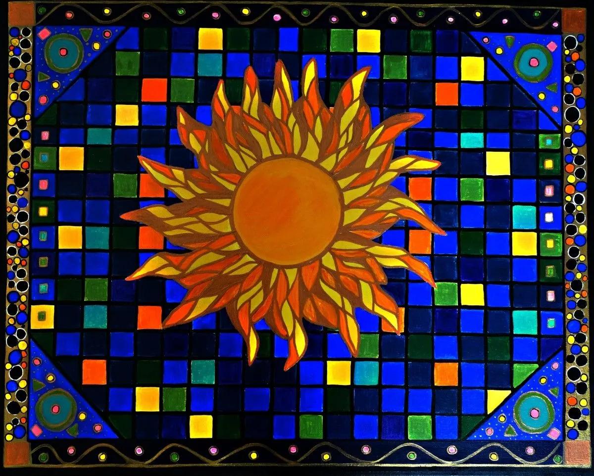 Sunburst, œuvre de Rachel Olynuk
