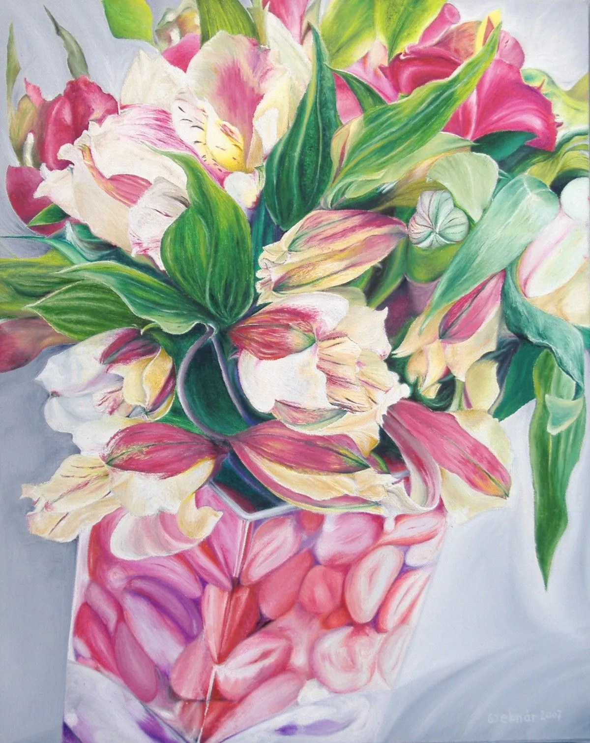 Love, œuvre de István Gyebnár